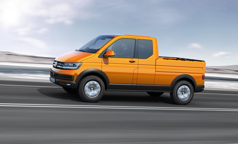 Illustration for article titled The Volkswagen Tristar Is A Luxurious Double Cab Off-Roader